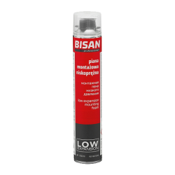 BISAN Piana montażowo - izolacyjna niskoprężna pistoletowa Puszka 750 ml B870832